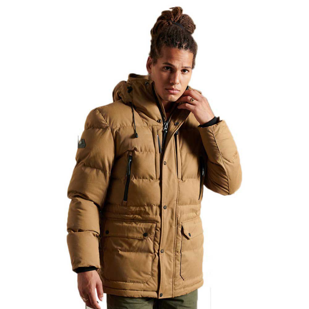 Superdry Microfibre Expedition Parka L Sandstone günstig online kaufen