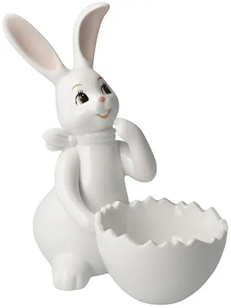 Goebel Osterhase »Figur Hase mit Schale Snow White - Cute Girl«, Osterfigur günstig online kaufen