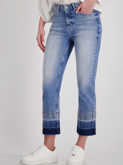 Monari 7/8-Jeans (1-tlg) Fransen günstig online kaufen