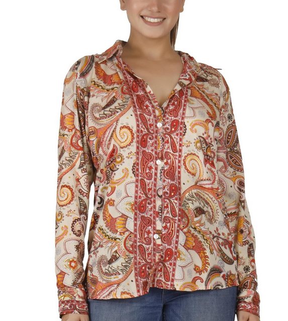 Guru-Shop Longbluse Leichte Boho Bluse, Sommerbluse, Damen.. alternative Be günstig online kaufen