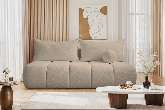 Kaiser Möbel Schlafsofa Dreisitziges Sofa PIANO mit Schlaffunktion, Komfort günstig online kaufen