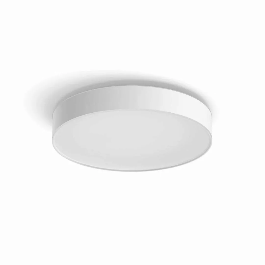 Philips Hue Bluetooth White Ambiance LED Deckenleuchte Enrave in Weiß 33,5W günstig online kaufen
