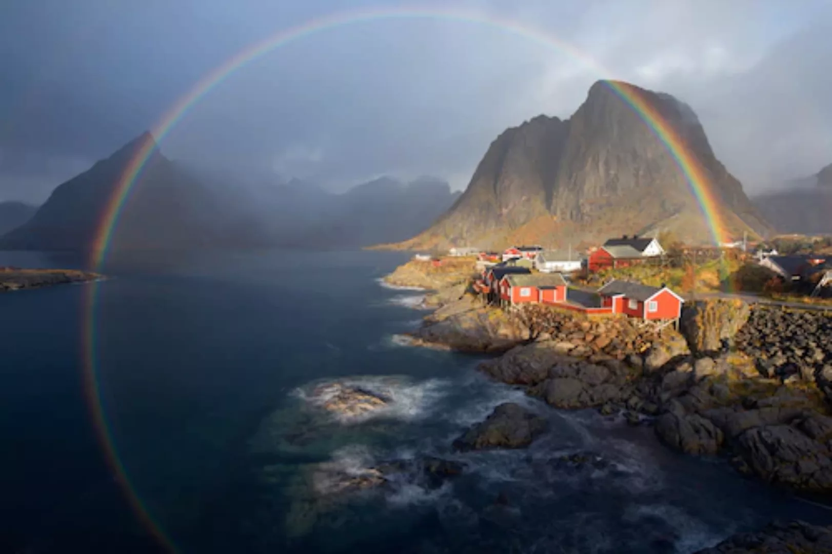 Papermoon Fototapete »Photo-Art NICOLAS SCHNEIDER, IM REGENBOGEN« günstig online kaufen