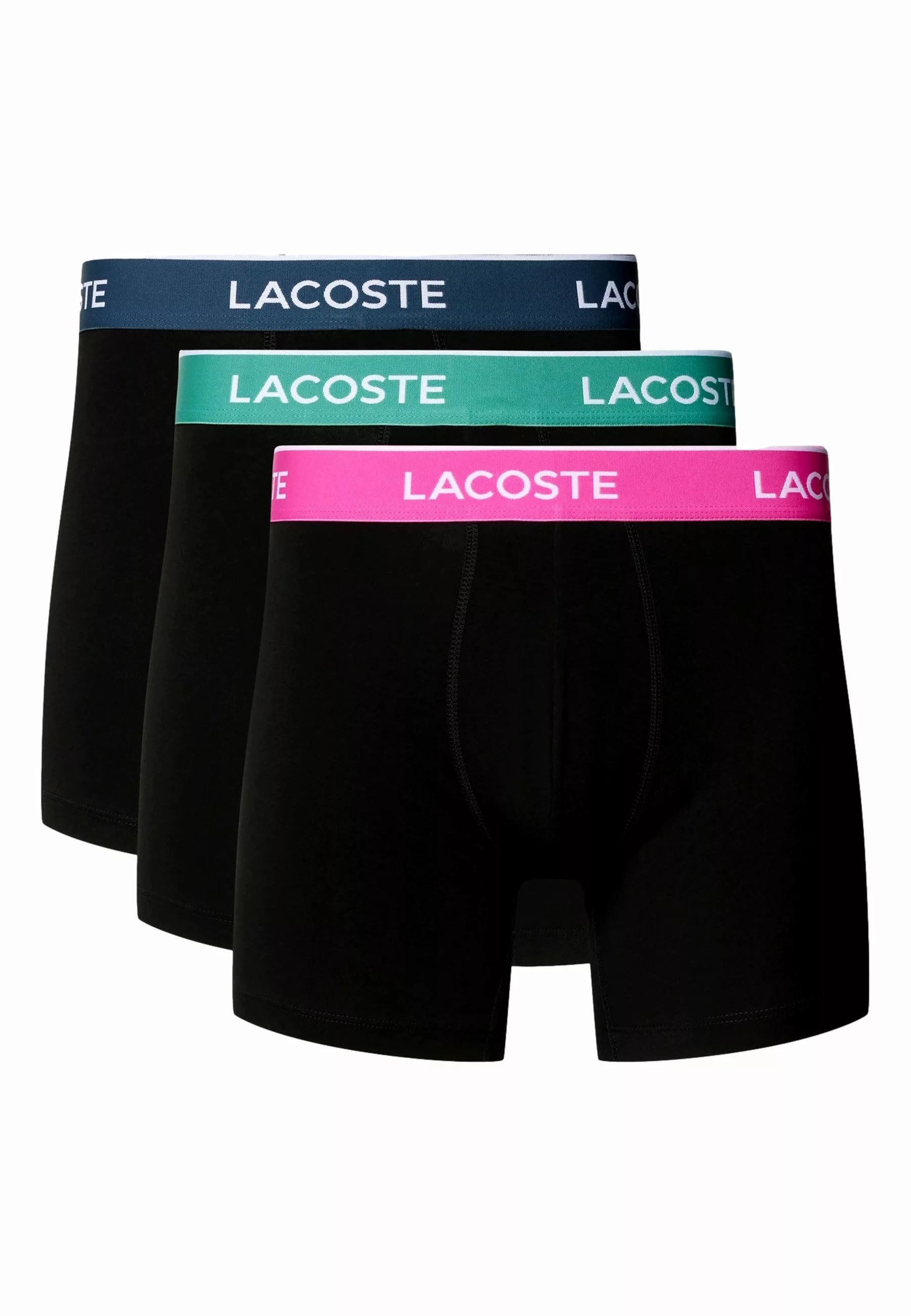 Lacoste Boxershorts Boxershorts Unterhosen 3-Pack (3-St) günstig online kaufen