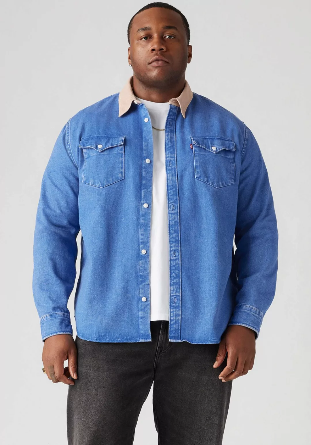 Levis Plus Jeanshemd "BIG RELAXED FIT WESTERN" günstig online kaufen