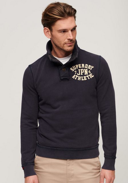 Superdry Sweatshirt Vintage Athletic Henley Jumper günstig online kaufen