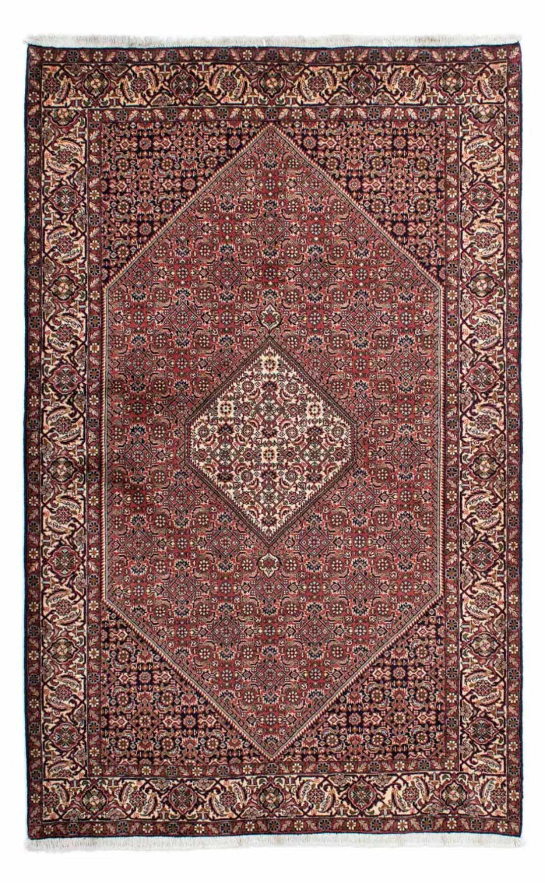 morgenland Wollteppich »Bidjar Medaillon Rosso 225 x 143 cm«, rechteckig, U günstig online kaufen