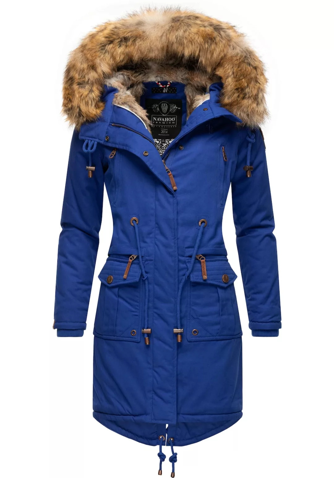 Navahoo Wintermantel "Rosinchen", stylischer Damen Winter Baumwollparka mit günstig online kaufen