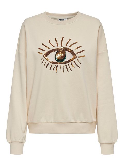 ONLY Sweatshirt ONLCHRISSY (1-tlg) Pailletten günstig online kaufen