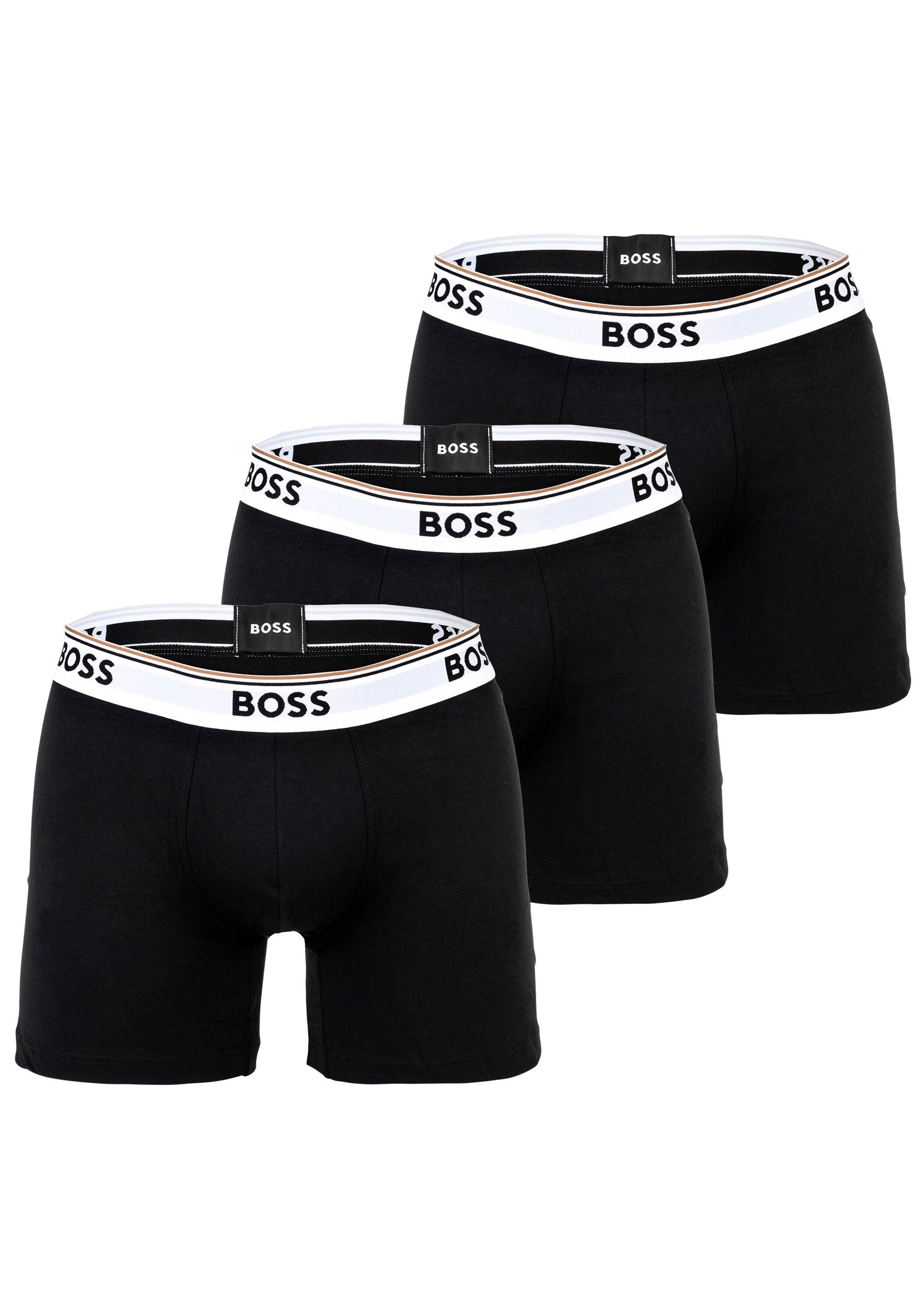 BOSS Langer Boxer "Boxer Brief 3P", (Packung, 3er-Pack), mit farblich passe günstig online kaufen