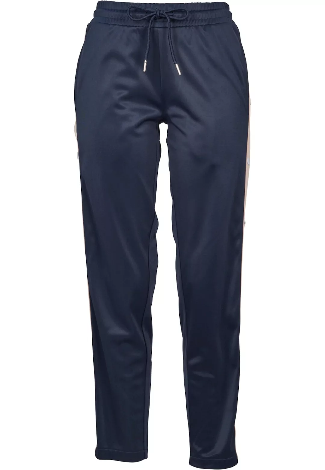 URBAN CLASSICS Stoffhose "Urban Classics Damen Ladies Button Up Track Pants günstig online kaufen