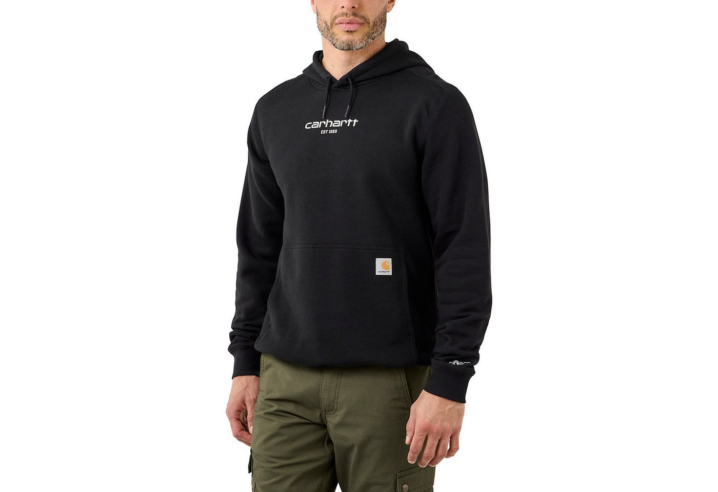 Carhartt Kapuzensweatshirt Lightweight Logo Graphic mit Carhartt-Logo günstig online kaufen