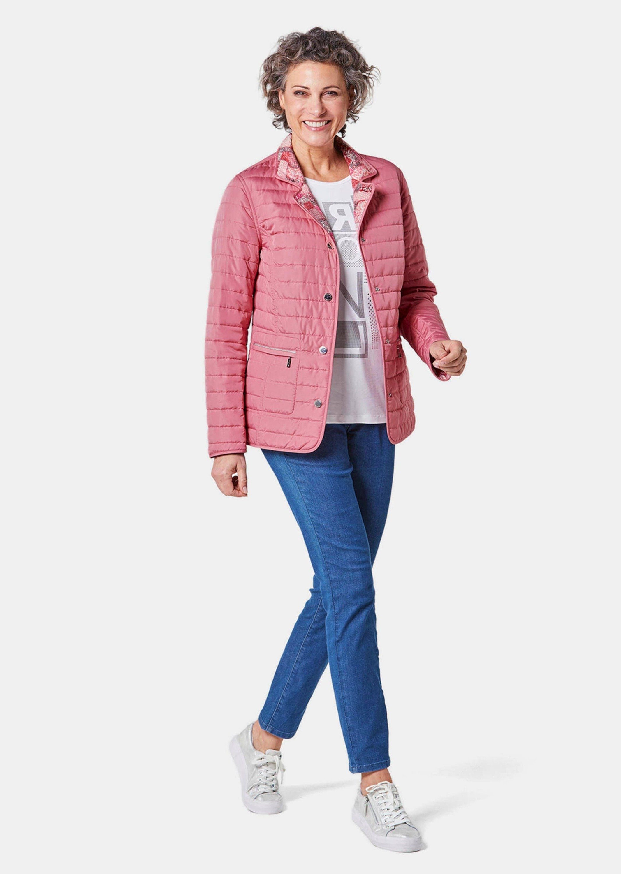 GOLDNER Steppjacke Kurzgröße: Leichte Druck-Steppjacke zum günstig online kaufen
