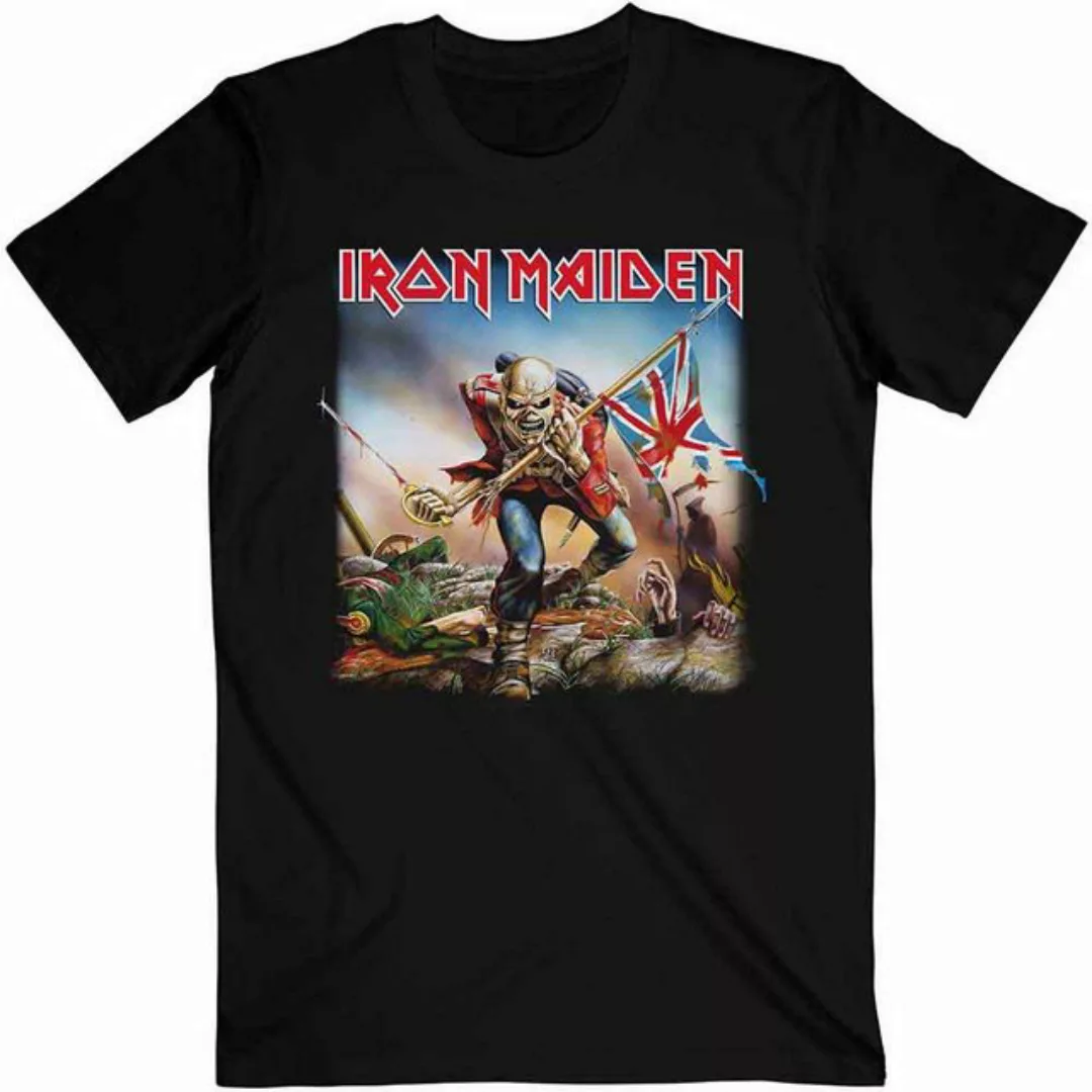 Iron Maiden Print-Shirt Iron Maiden - Trooper Unisex T-Shirt Grösse M-L-XL- günstig online kaufen