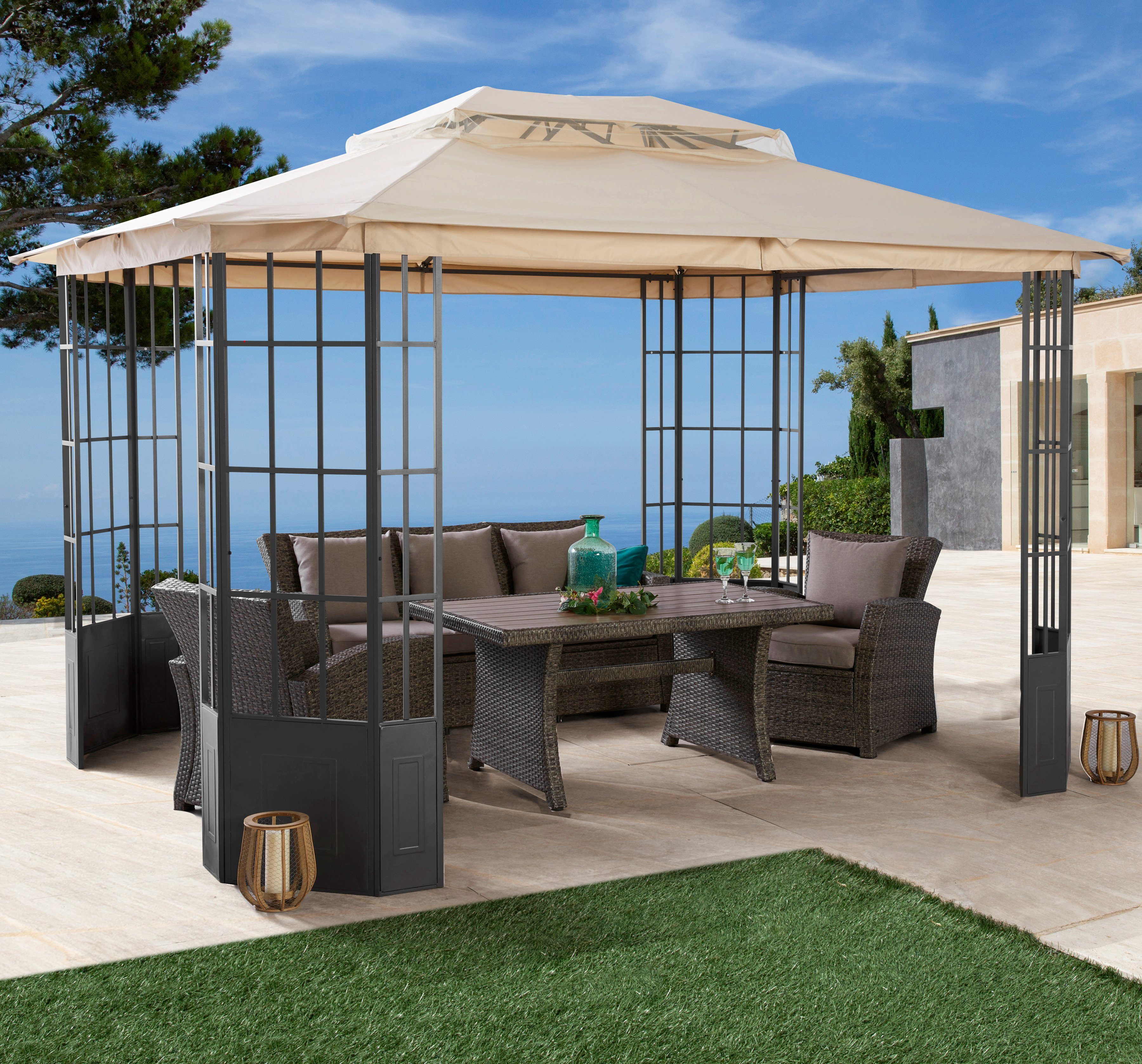 KONIFERA Pavillon-Ersatzdach Borkum, 180 g/m², BxT: günstig online kaufen