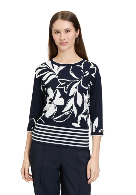 Betty Barclay Strickpullover Betty Barclay Feinstrickpullover mit Blumenpri günstig online kaufen