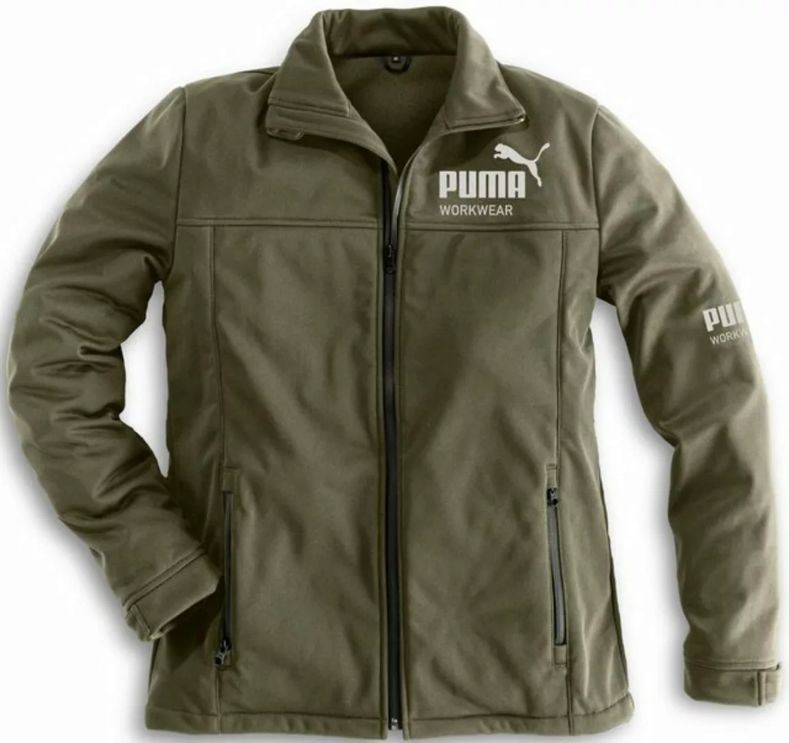 PUMA Workwear Softshelljacke Champ elastisch, atmungsaktiv, wind- und wasse günstig online kaufen