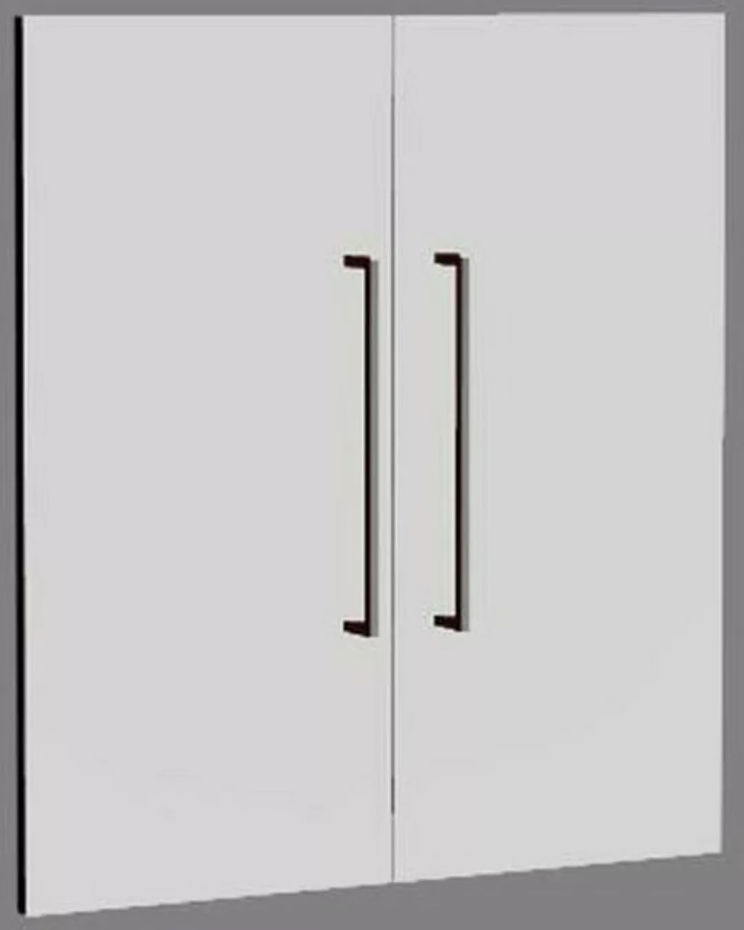 KERKMANN Aktenschrank Vorbautüren Aveto 2OH Set Breite 760mm anthrazit. günstig online kaufen