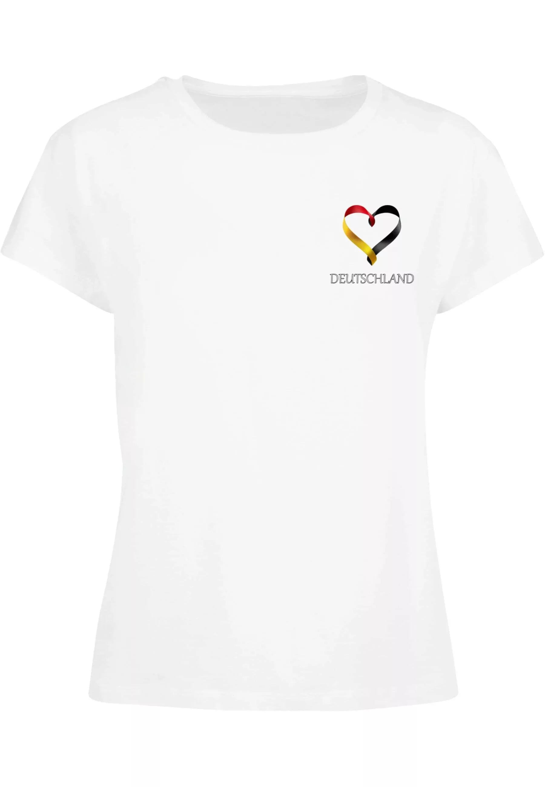 Merchcode T-Shirt "Merchcode Ladies Merchcode Football - Germany T-shirt" günstig online kaufen