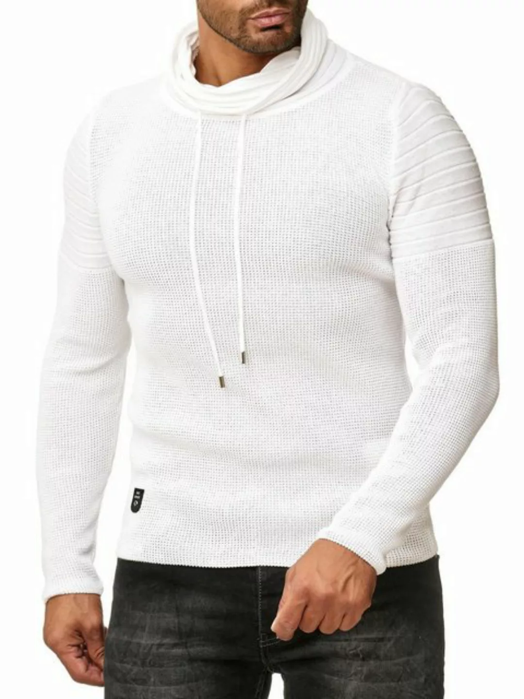 RedBridge Strickpullover Herren Strickpullover Rollkragen günstig online kaufen