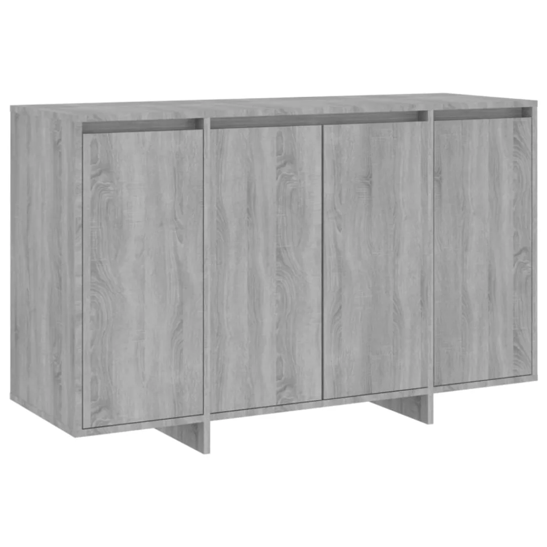 Vidaxl Sideboard Grau Sonoma 120x41x75 Cm Spanplatte günstig online kaufen