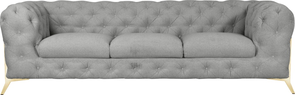 Leonique Chesterfield-Sofa "Amaury", aufwändige Knopfheftung, moderne Chest günstig online kaufen