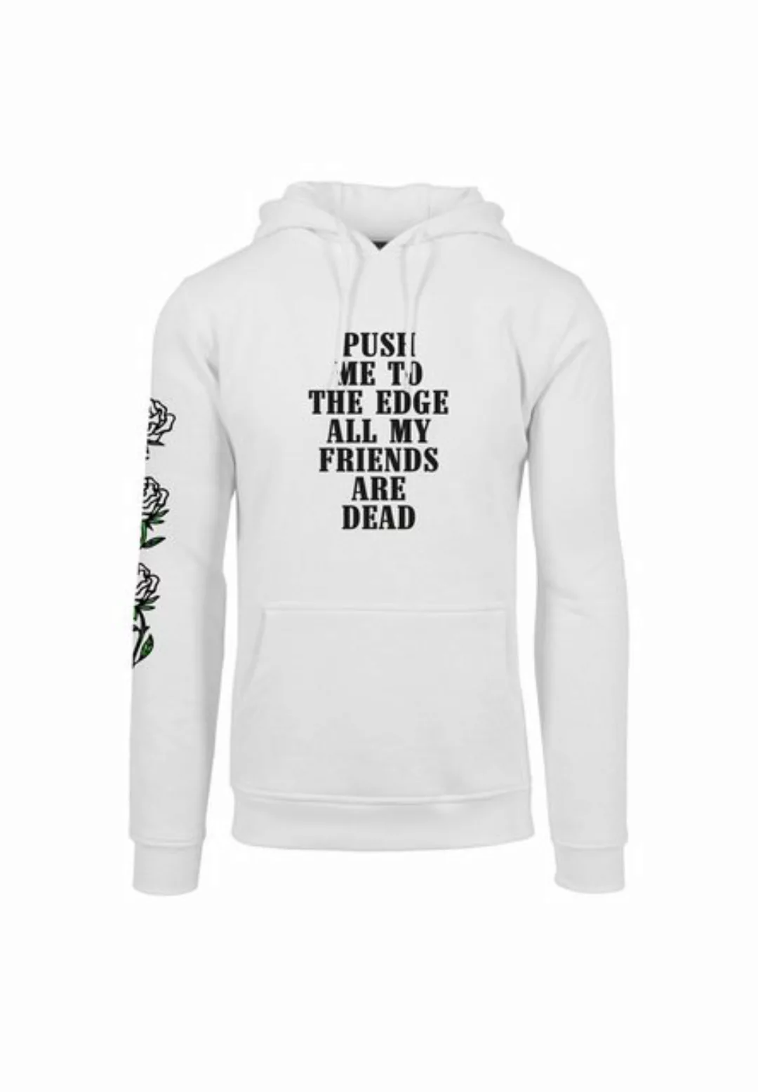 MisterTee Sweatshirt MisterTee Herren Push Me Hoody (1-tlg) günstig online kaufen