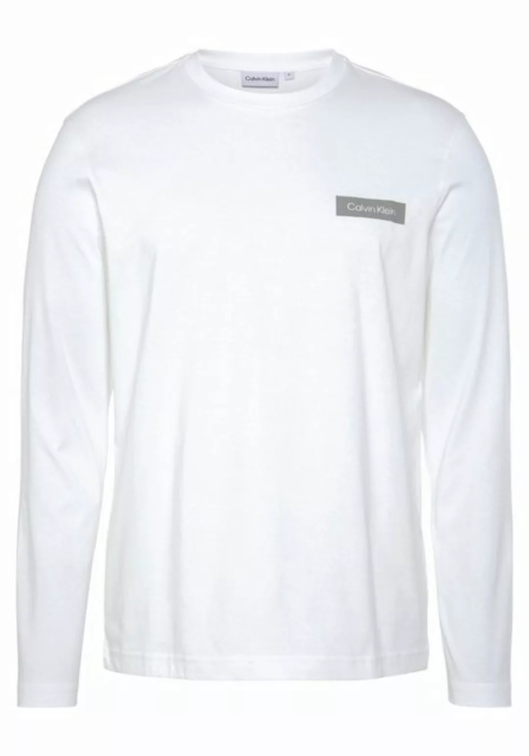 Calvin Klein Langarmshirt CONTRAST LINE LOGO LS T-SHIRT mit CK-Logodruck günstig online kaufen