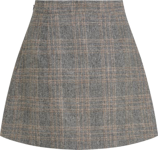 Tommy Hilfiger A-Linien-Rock WOOL MIX CHECK MINI SKIRT im Karodessin günstig online kaufen