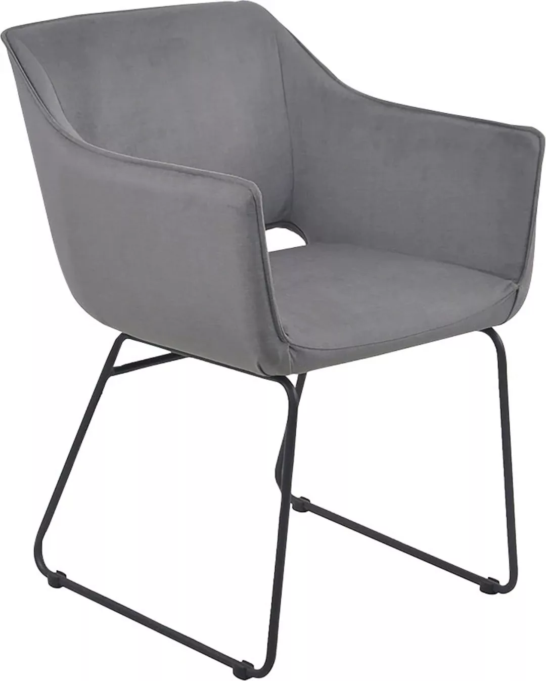 TOM TAILOR HOME Schalenstuhl "T-VELVET ARMCHAIR", (Set), 2 St., Samtstoff S günstig online kaufen