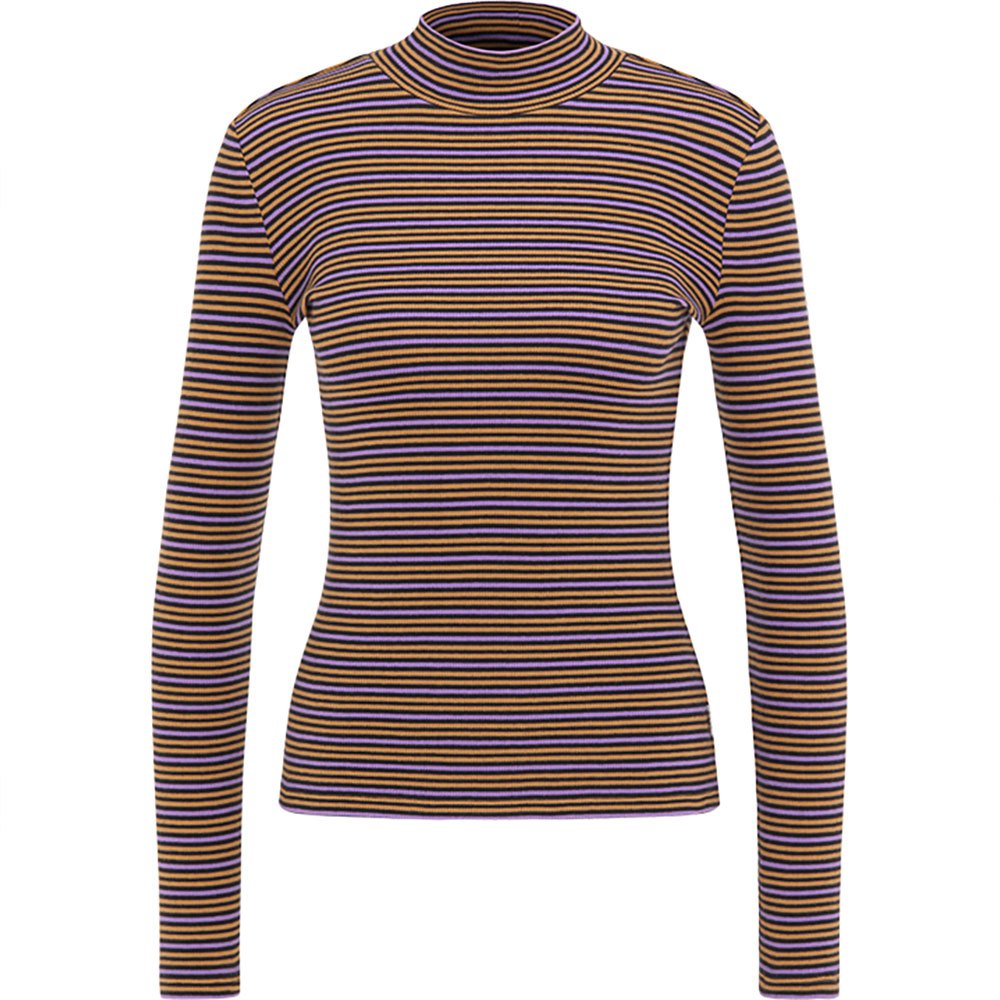 Lee Ribbed Striped Langarm-t-shirt XS Black günstig online kaufen