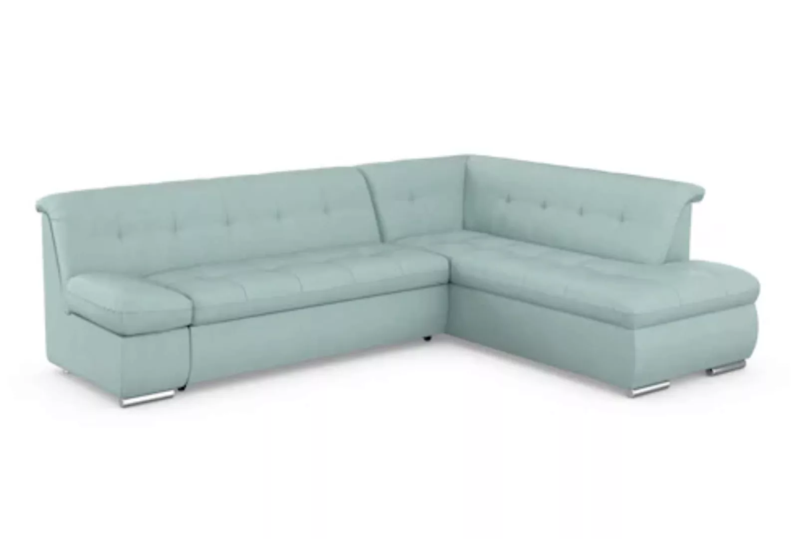 DOMO collection Ecksofa »Mona L-Form«, wahlweise mit Bett- und Armlehnfunkt günstig online kaufen