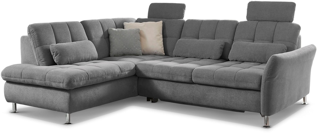 Die PlanBar Ecksofa "MP-IN20016 L-Form", wahlweise mit Kopfstützen und Bett günstig online kaufen