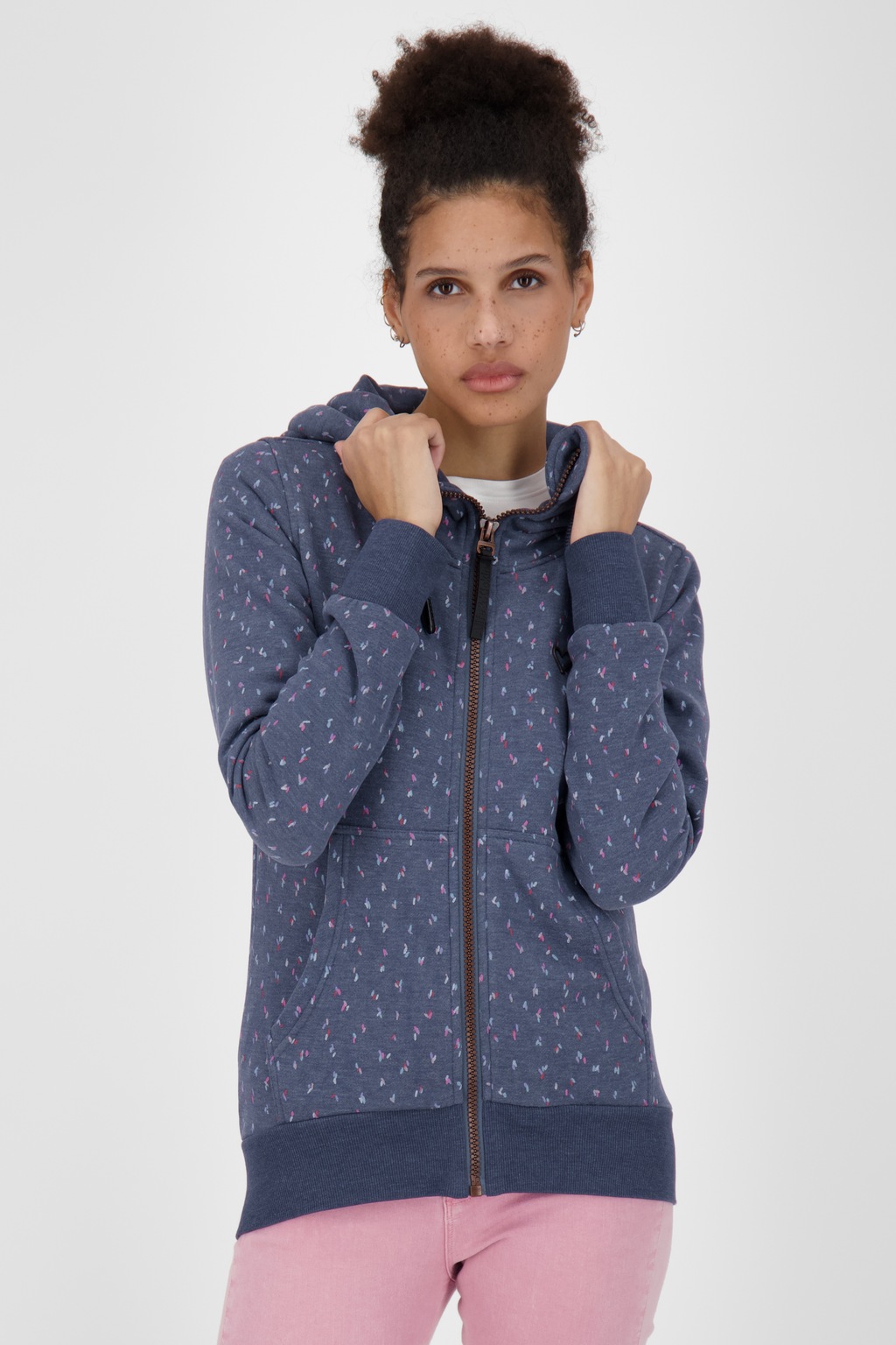 Alife & Kickin Kapuzensweatjacke "Damen YasminAK B" günstig online kaufen