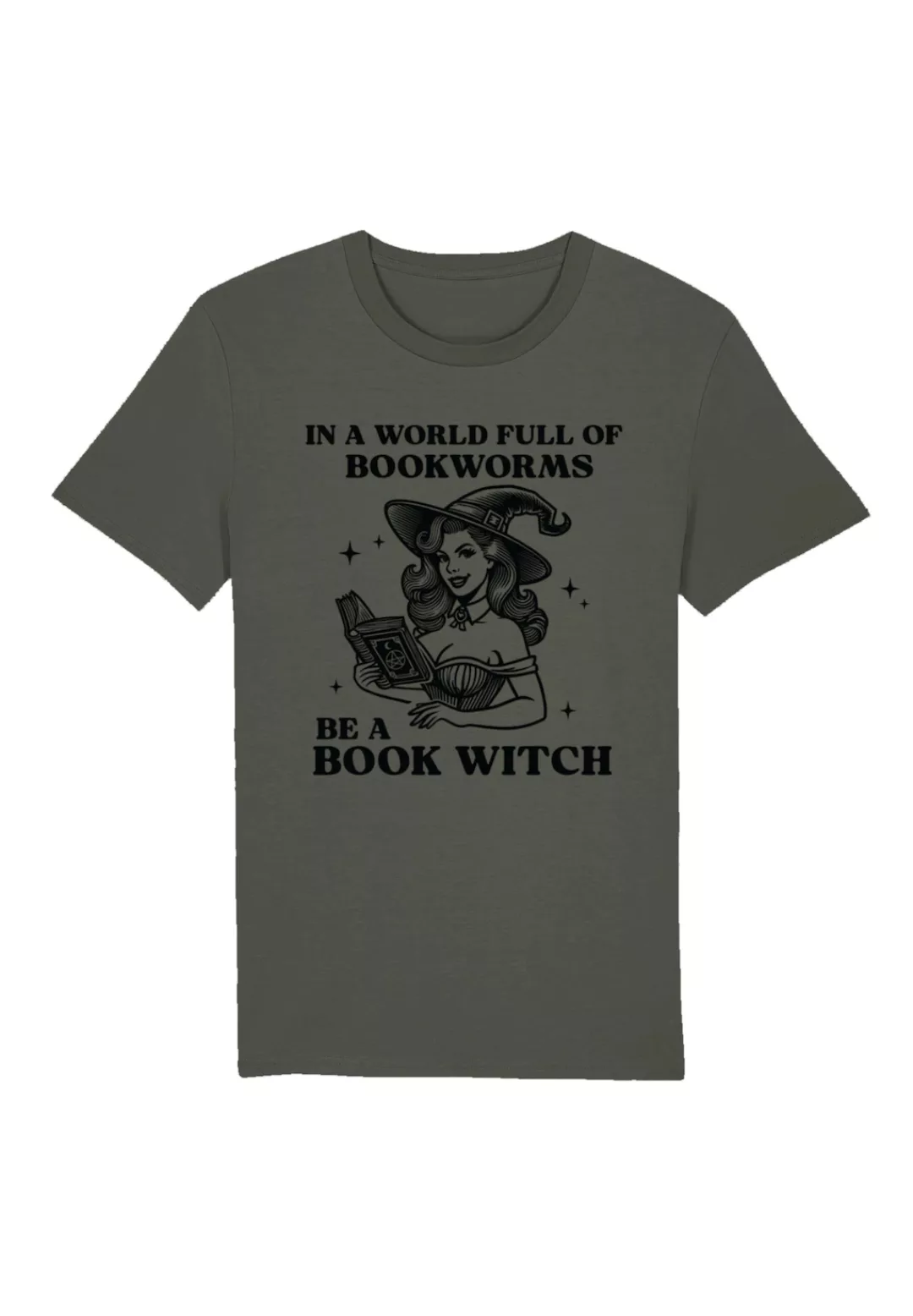 F4NT4STIC T-Shirt "Halloween Witch be a book witch", Premium Qualität, Hall günstig online kaufen