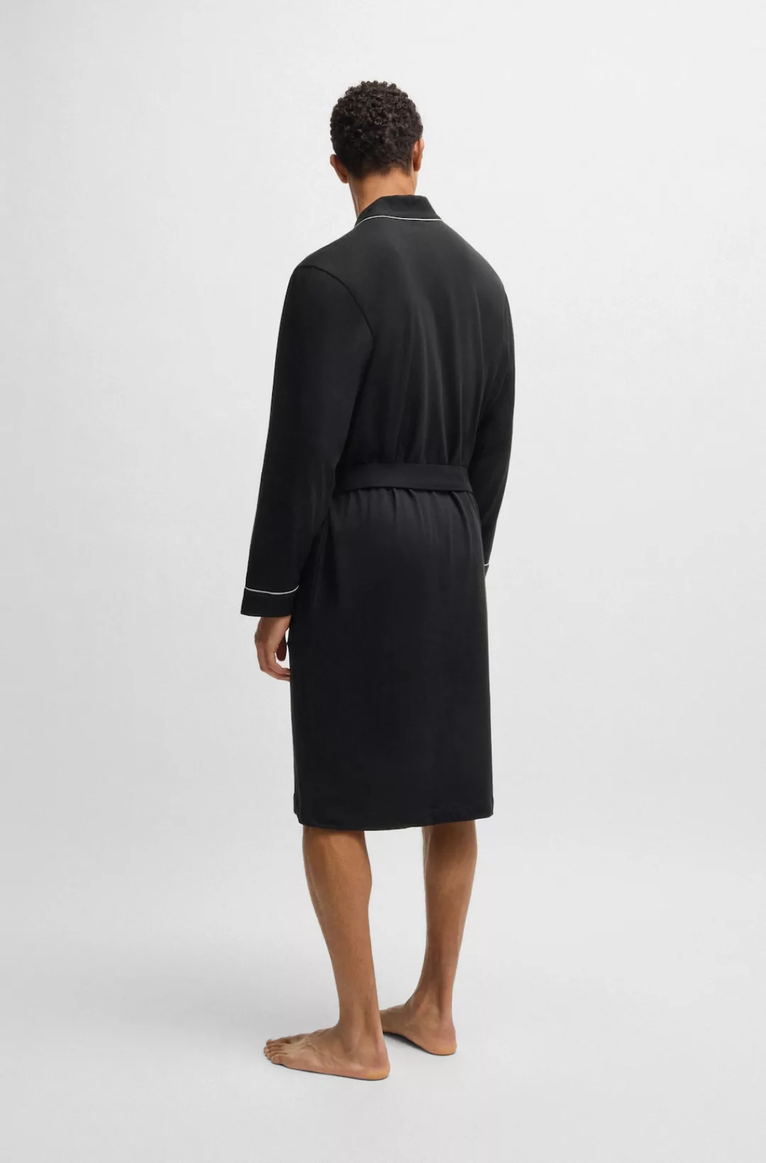 BOSS Morgenmantel "Kimono BM", mit Logostickerei günstig online kaufen