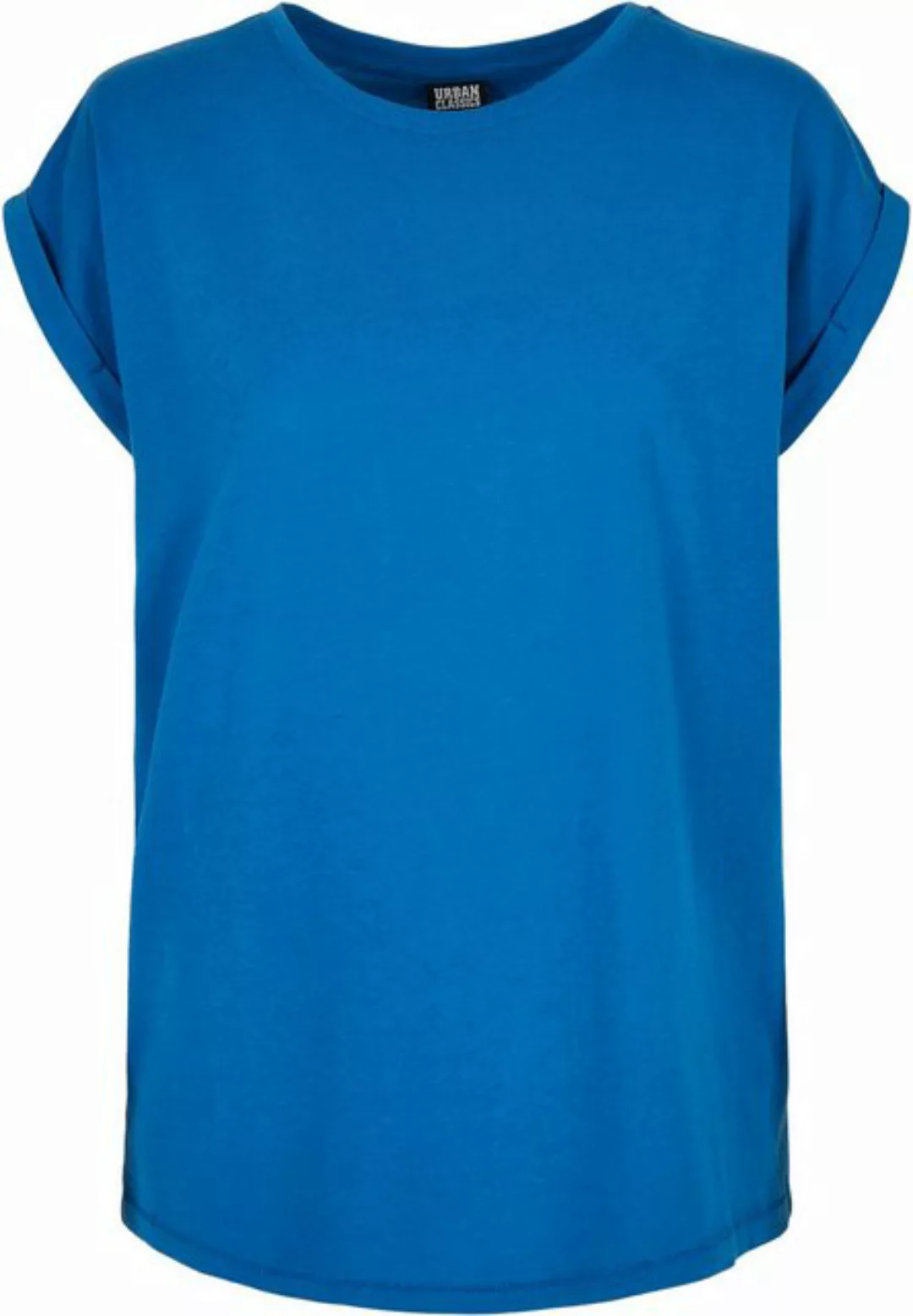 URBAN CLASSICS Kurzarmshirt Urban Classics Damen Ladies Extended Shoulder T günstig online kaufen