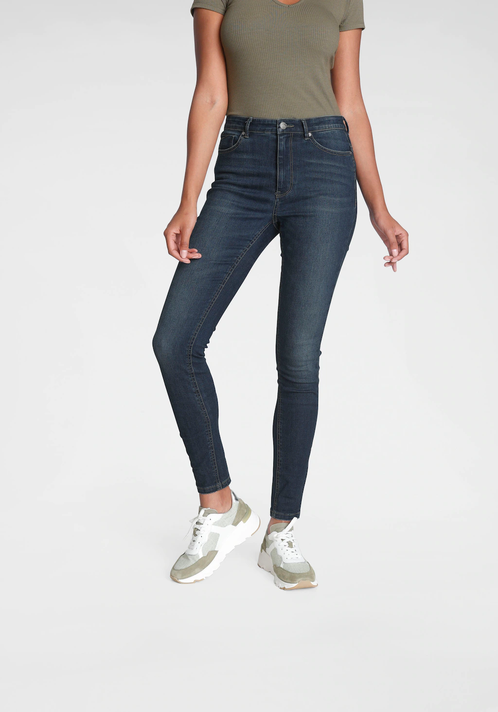 ONLY Skinny-fit-Jeans ONLPAOLA mit Stretch günstig online kaufen