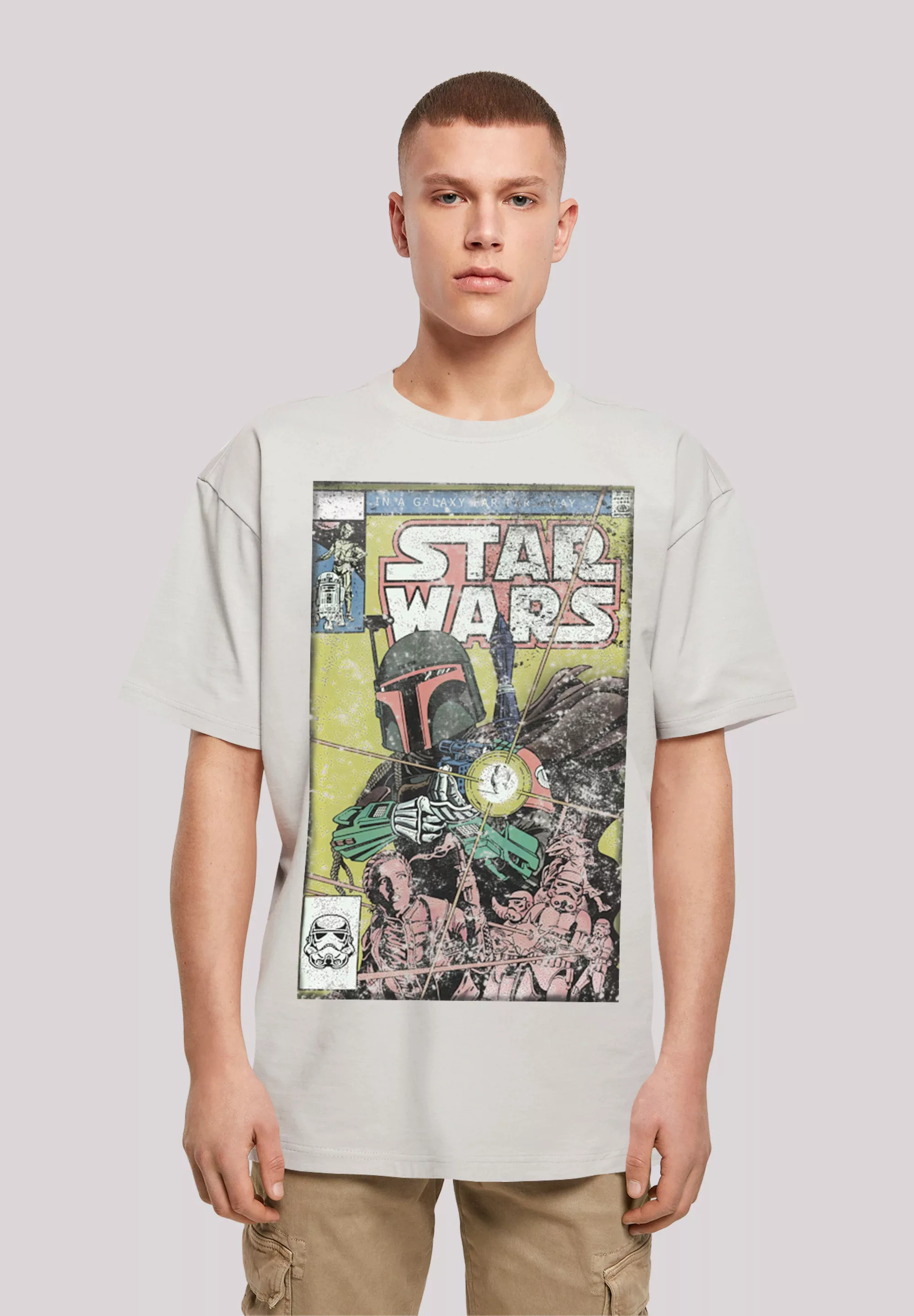 F4NT4STIC T-Shirt "Star Wars Boba Fett Comic", Print günstig online kaufen