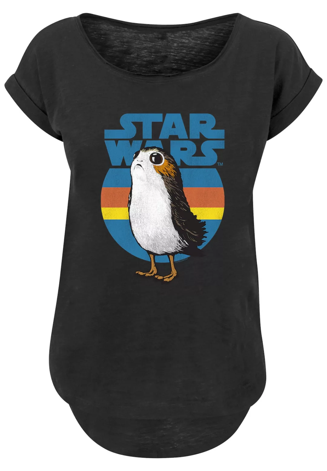 F4NT4STIC T-Shirt "Star Wars Last Jedi Porg", Print günstig online kaufen