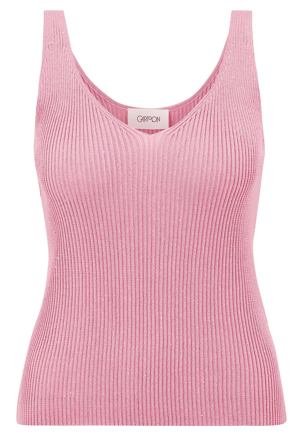 Cartoon Trägertop "Cartoon Damen Strick-Top mit schmalen Trägern", Material günstig online kaufen