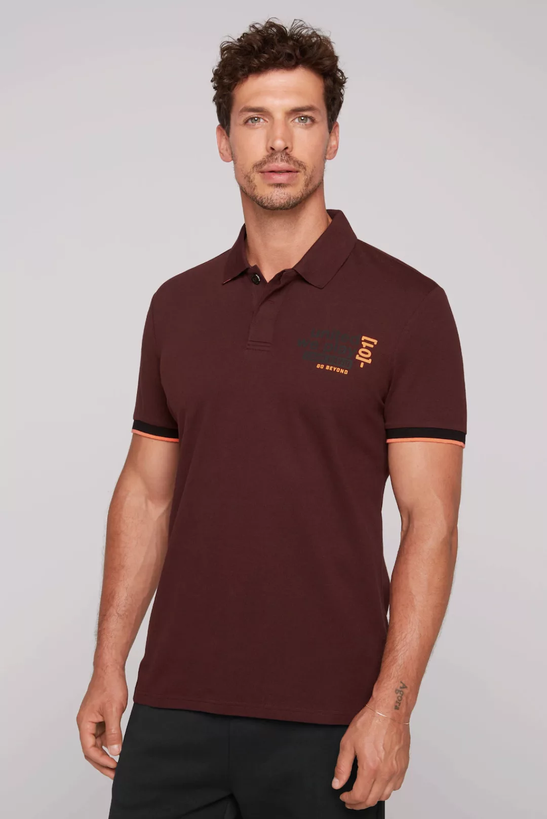 CAMP DAVID Poloshirt, mit Baumwolle günstig online kaufen