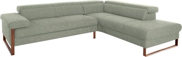 W.SCHILLIG Ecksofa "finn, Designsofa mit tollem Sitzkomfort, bequem, L-Form günstig online kaufen