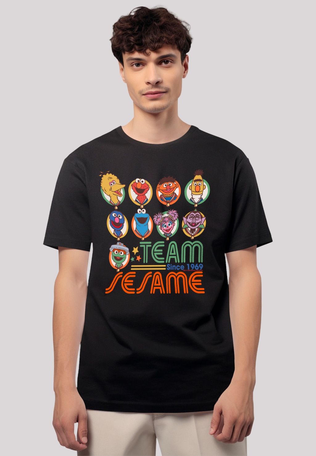 F4NT4STIC T-Shirt "Sesamstraße Team Since 1969", Premium Qualität günstig online kaufen