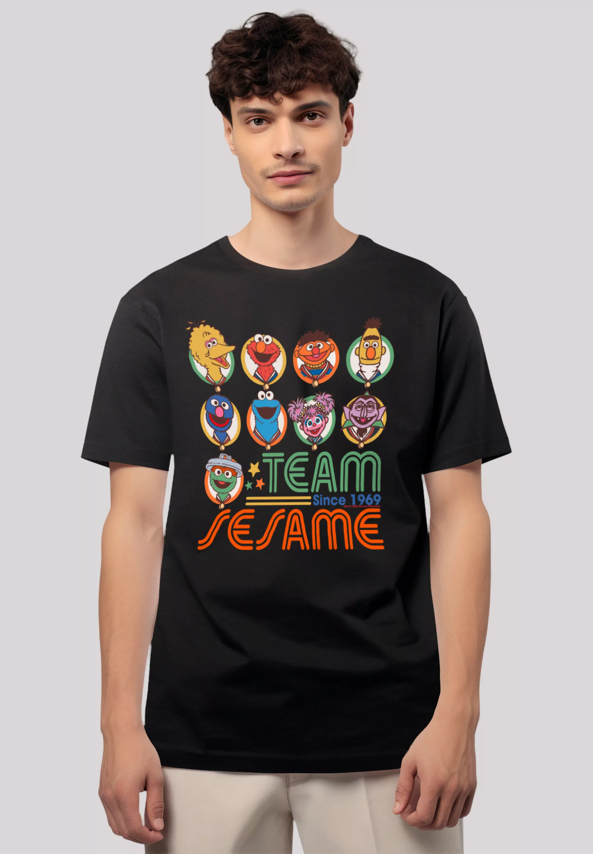 F4NT4STIC T-Shirt "Sesamstraße Team Since 1969", Premium Qualität günstig online kaufen