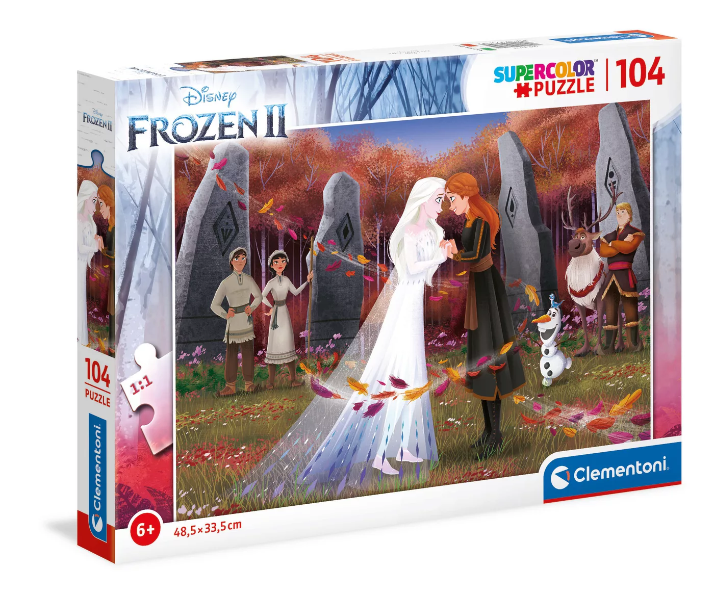 Clementoni 25719 - 104 Teile Puzzle - Frozen 2/ Die Eiskönigin 2 günstig online kaufen