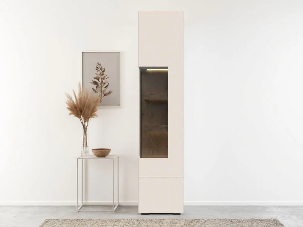 Places of Style Vitrine "Sky45, Höhe 201 cm", Vitrine, Lackiert mit wasserb günstig online kaufen