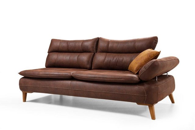 Xlmoebel Ecksofa Luxuriöses Ledersofa mit Ecksitzbereich aus Holz - Ideales günstig online kaufen