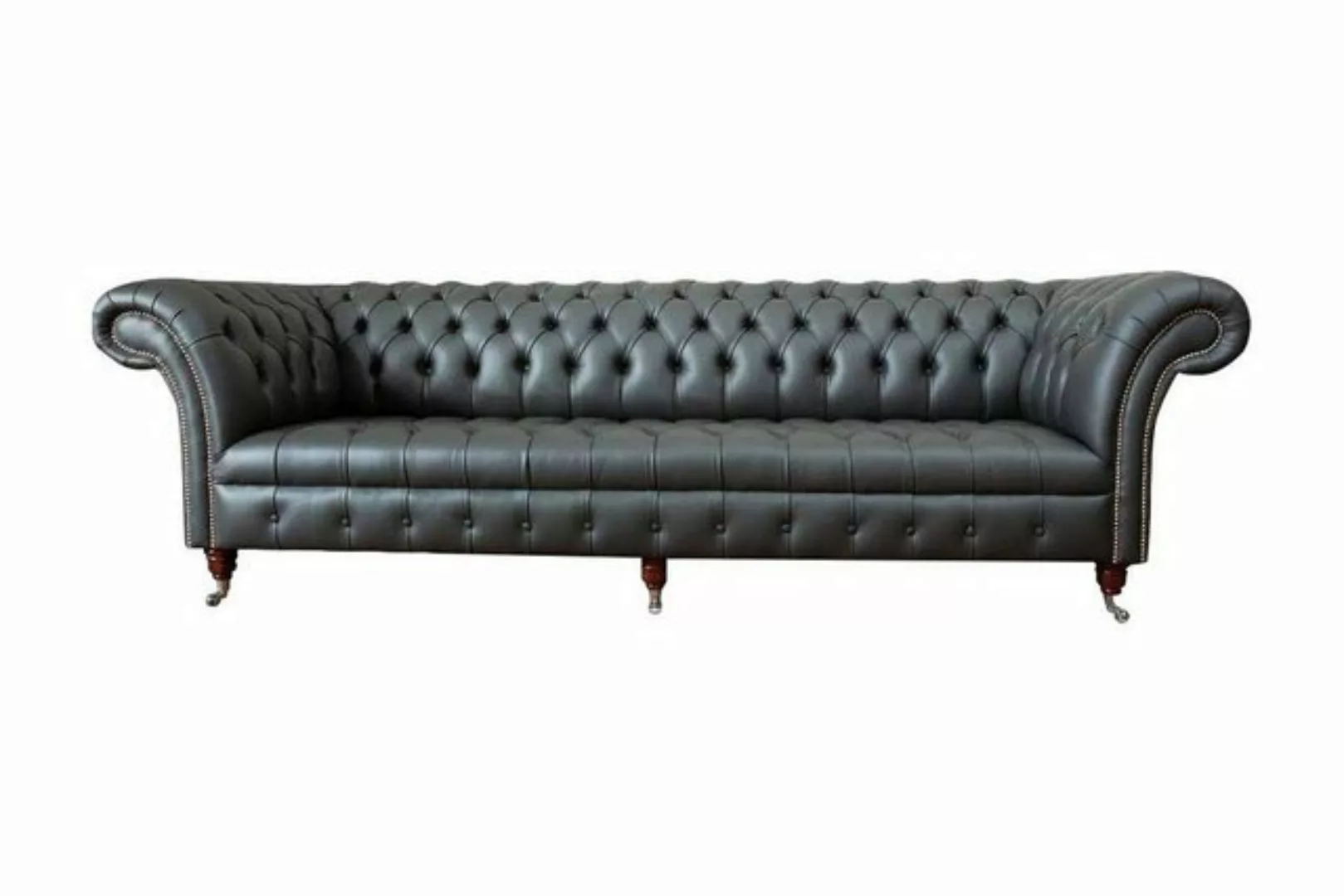 Xlmoebel Sofa Elegantes Vierplatzsofa für das Wohnzimmer im Chesterfield-St günstig online kaufen