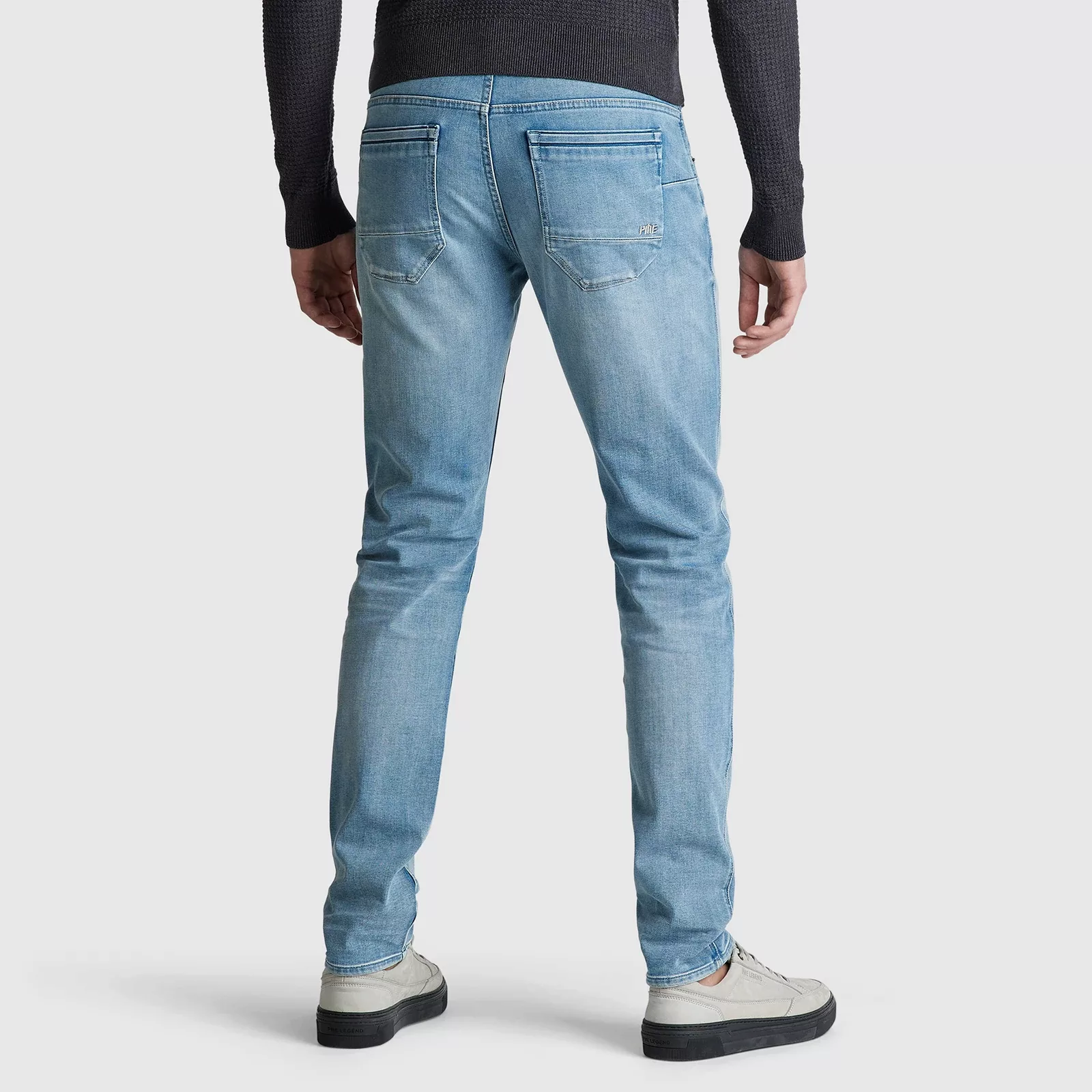 PME Legend Herren Jeans NIGHTFLIGHT - Regular Fit - Blau - Bright Comfort L günstig online kaufen